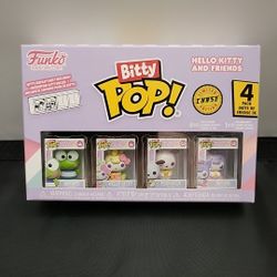 Funko Bitty Pop! Hello Kitty & Friends Series #2 4 Pack W/ Chase NIB  (JX)