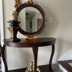 Beautiful entry Console with Mirror