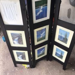 Black  Picture  Room  Divider