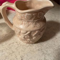 Vintage Stoneware Mini Pitcher