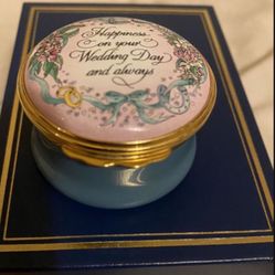 HALCYON ENAMEL TRINKET BOX