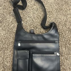 nine west leather tote bag