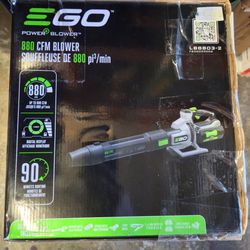 EGO POWER+ 880-CFM 200-MPH Battery Handheld Leaf Blower witb 4 Ah Battery Included Charger #144894