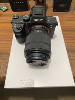 New Sony ax7 III