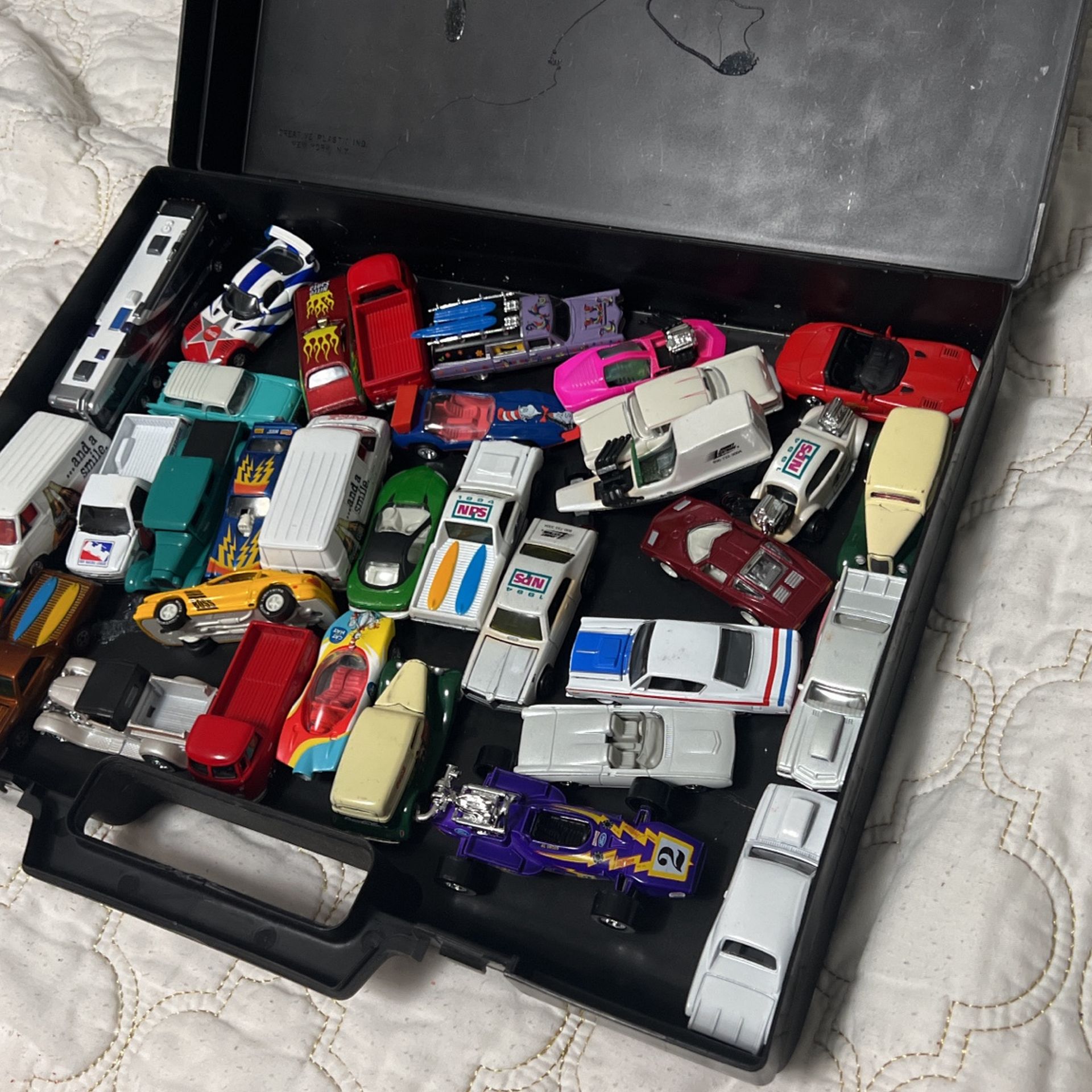 Collection Of Hotwheel Cars