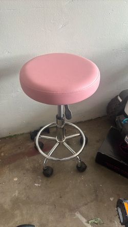 pink multi use bar stool