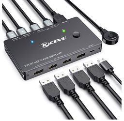 Kceve KMI Switch (2 Ports USB-C Switcher)