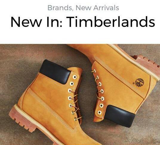 NEW IN: TIMBERLANDS