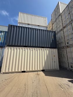 20FT SHIPPING CONTAINER – WIND & WATERTIGHT | HEAVY DUTY STORAGE SHED | CONEX BOX (ONE TRIP – LIKE NEW)