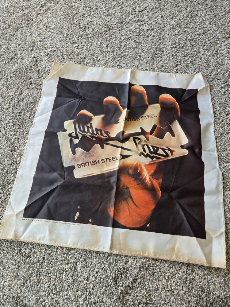 1982 Secret Management British steel Heavy Metal Bandana