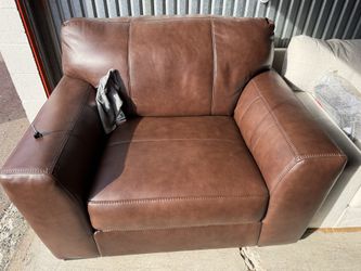 Ashley furniture leather couch