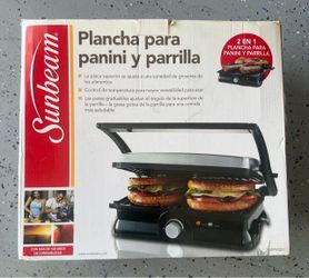 Sunbeam 2-in-1 Panini Press and Grill