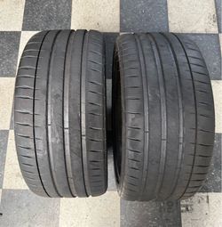 Michelin Pilot Sport 4s Zero Pressure 245/35ZR19 Pair Takeoffs