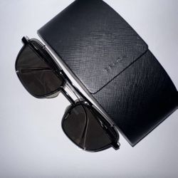 Prada Womens Mirrored Sunglasses