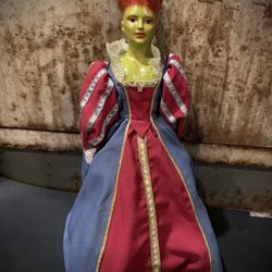 Porcelain Alien Doll
