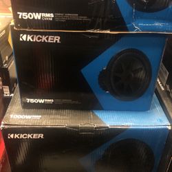 Kicker Cvx12 On Sale For 199.99