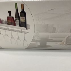 Floating Shelf / Wine Rack ( 2 x 24 Inches)
