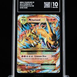 2016 M Charizard Ex & M Venusaur Ex TAG 10