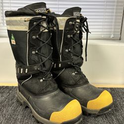 Canadian Dakota Steel Toe Insulated Hi Vis Work Boots Side 11 Fits 12