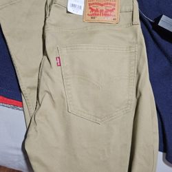 Men's Levi 502 Golden Khaki Jean