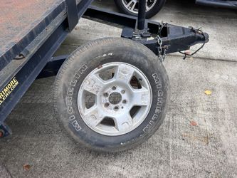 Ford F150 Rim Tire Spare 255/65R17 Wheel F-150 Alloy 17” 6 Lug Silver 