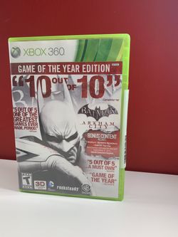 Batman Arkham City, XBOX 360