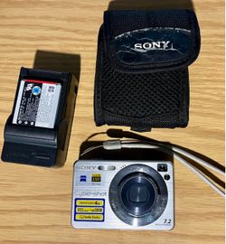 Sony Cyber-shot 7.2MP Digital Camera with Accessories