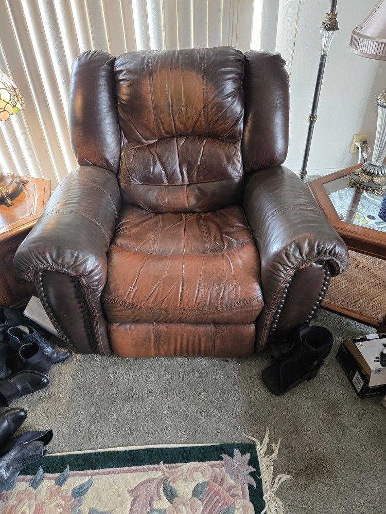 Leather Recliner