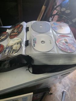 Large DVD  Collection in Binder Cases 350dvds