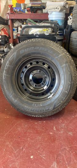 Spare Chevy wheels and tires