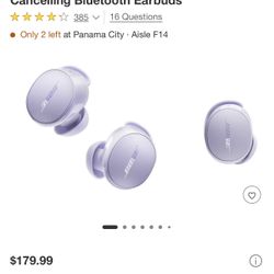 Bose QuietComfort Bluetooth Earbuds
