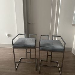 2 Kitchen Counter  Stools 