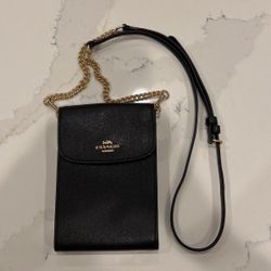 COACH small black crossbody bag