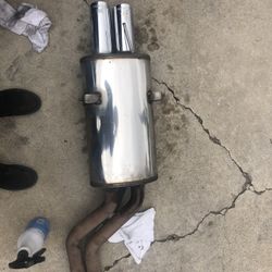 OEM BMW Hamann E46 330Ci Slip On Muffler