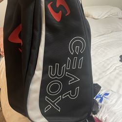 GEARBOX Raquetball Club Bag, Red