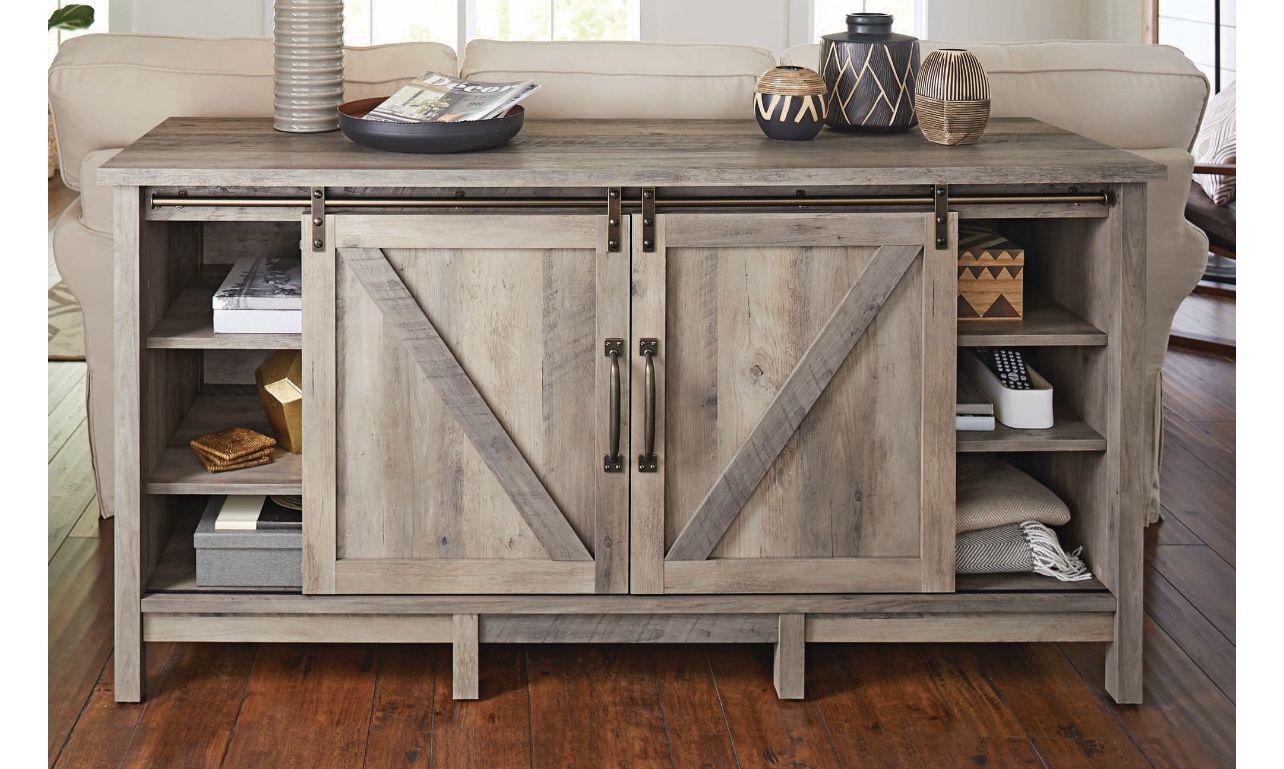 Better Homes & Gardens Modern Farmhouse TV Stand for TVs up to 70" for