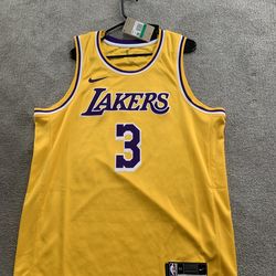NWT Nike Anthony Davis LA Lakers Icon Edition Swingman Jersey Mens Medium