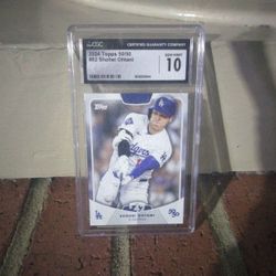 Shohei Ohtani Graded Card