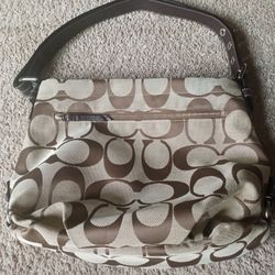 Coach Original Pattern Boho Bag