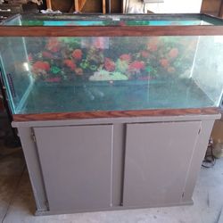 75 gallon fish tank and stand