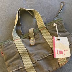 Vintage GAP Red Canvas Tote Bag