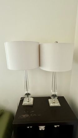 Uttermost Crista Crystal Table Lamps - Pair  ($400 for both)