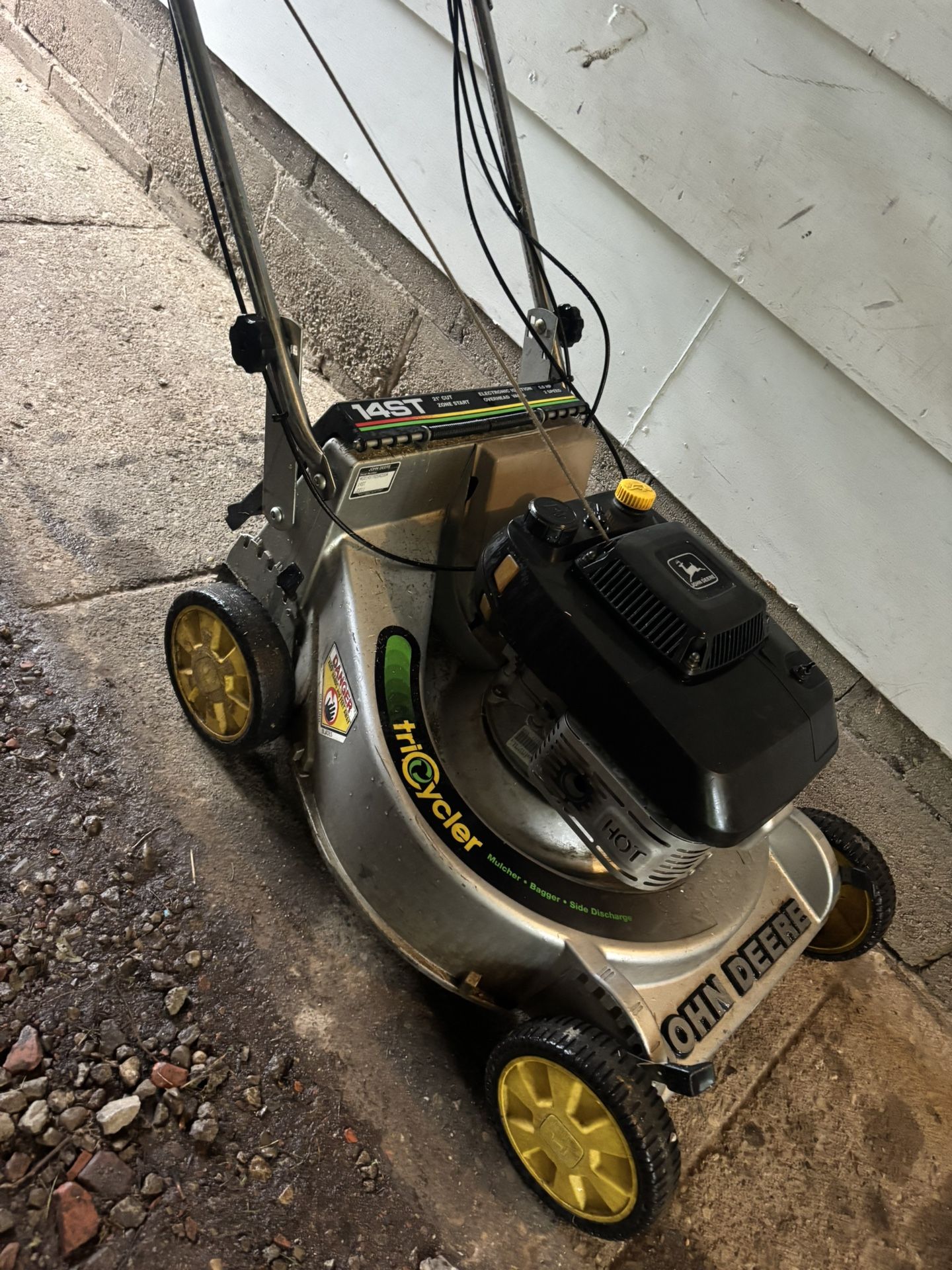 John Deere lawnmower