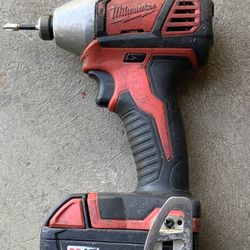 Milwaukee Drill  Bring Your Battery For Testing 