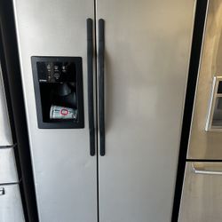 GE side-by-side refrigerator