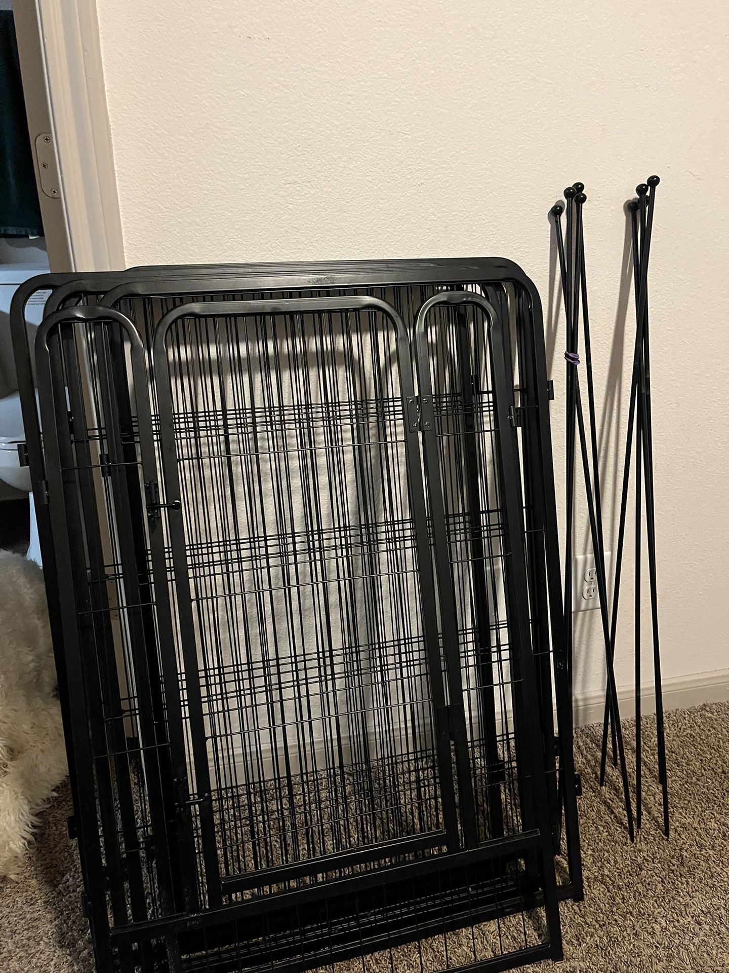 40in Tall Dog Playpen With Gate