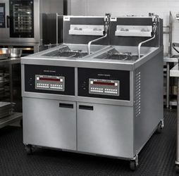 Used fryer - Henny Penny OFE-342.0 2-Well Electric Open Fryer with Built-In Filter