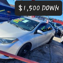 2014 TOYOTA COROLLA TIRES SO NEW 