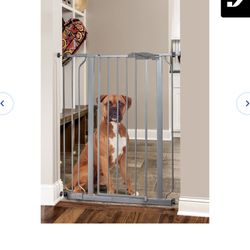 Walk through safety gate