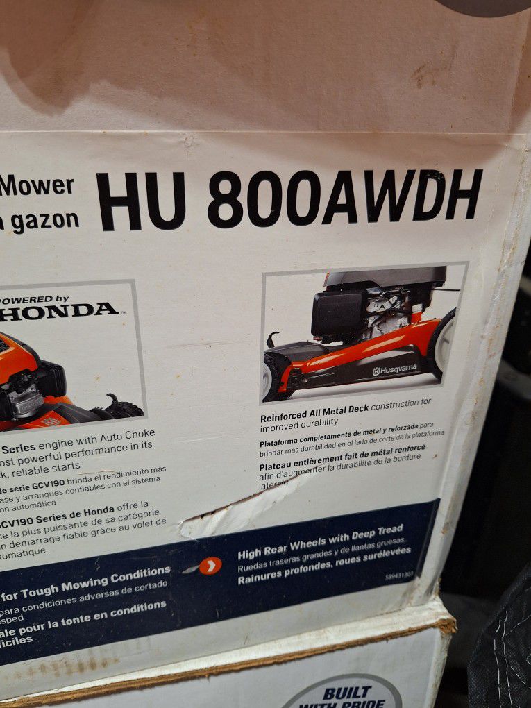 Brand New Husqvarna Lawn Mower